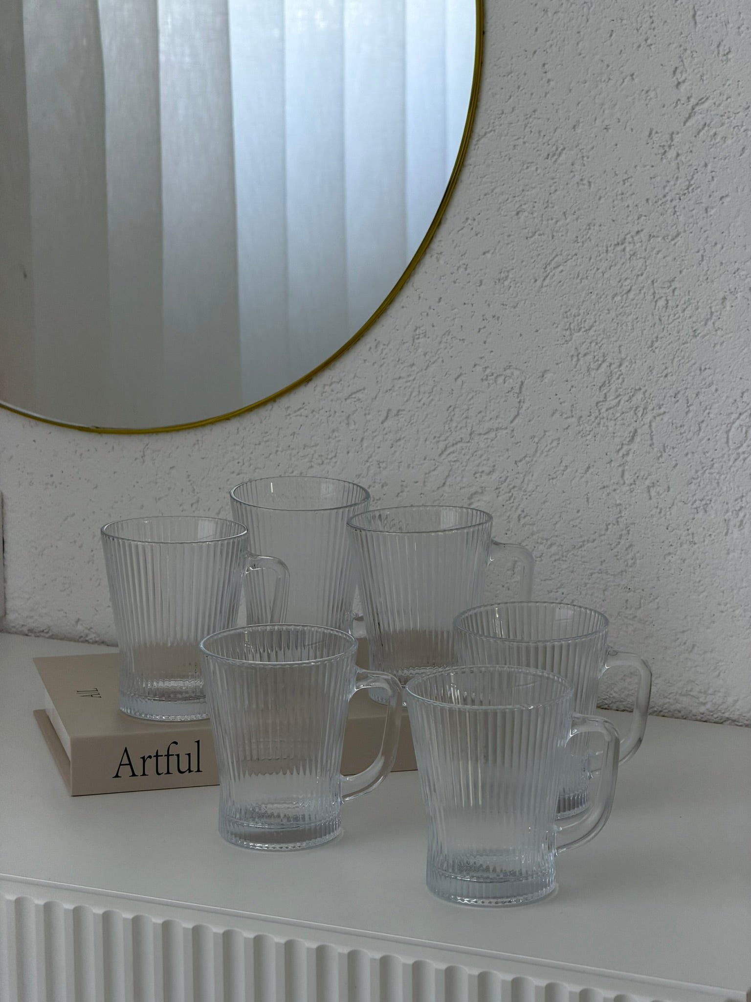 Deli Teeglas mit Henkel 235ml