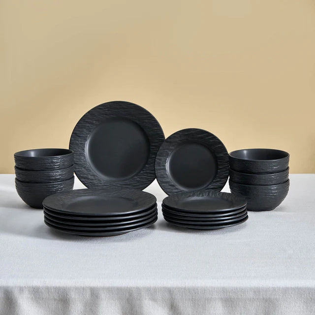 Karaca Solem Embossed 18-Teiliges Tafelservice für 6 Personen