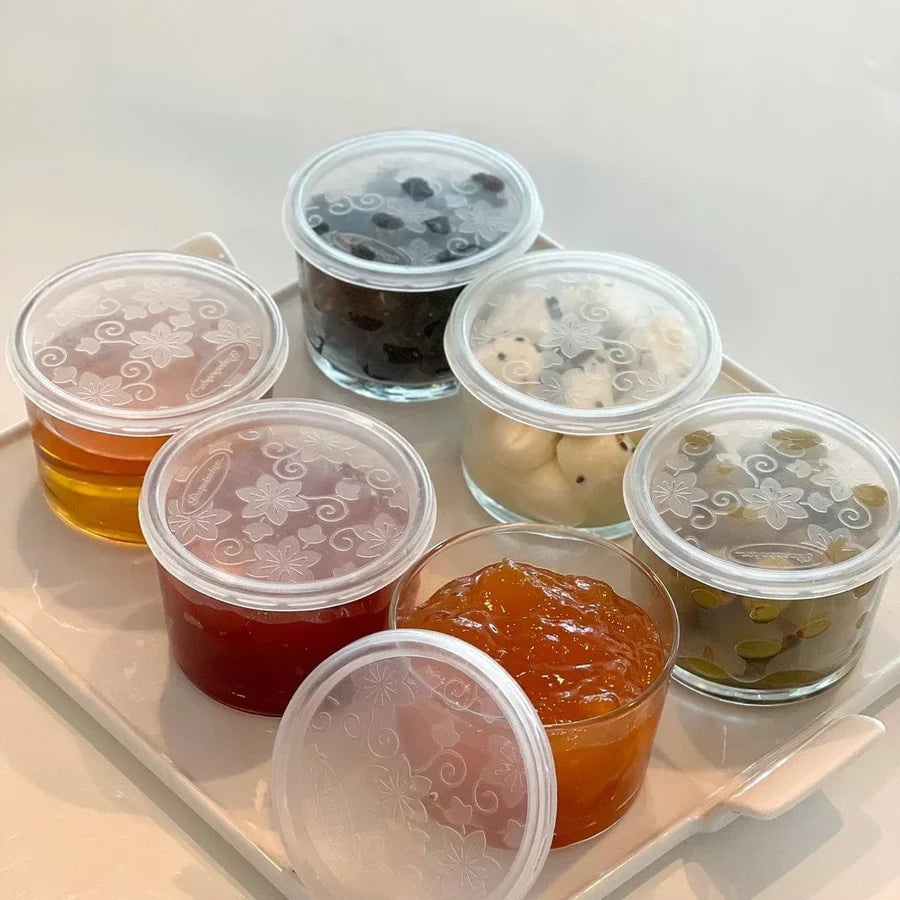 Paşabahçe - Bistro 2er Glasschale mit Deckel 220 ml