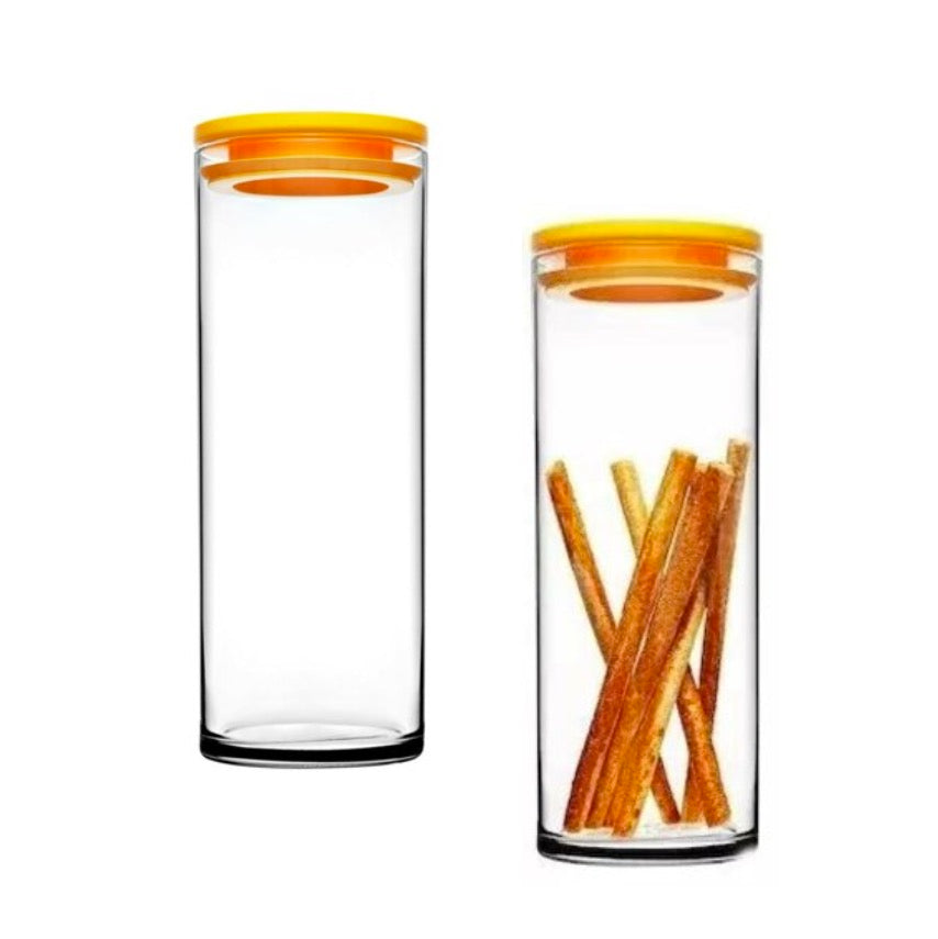 Pasabahce Breakfast Club 2er Vorratsglas 1230 ml