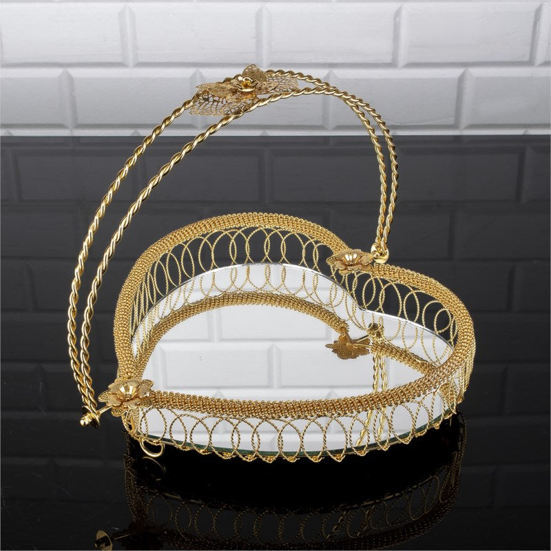 Zeyve - Telkari Mittleres Herz Korb mit Henkel