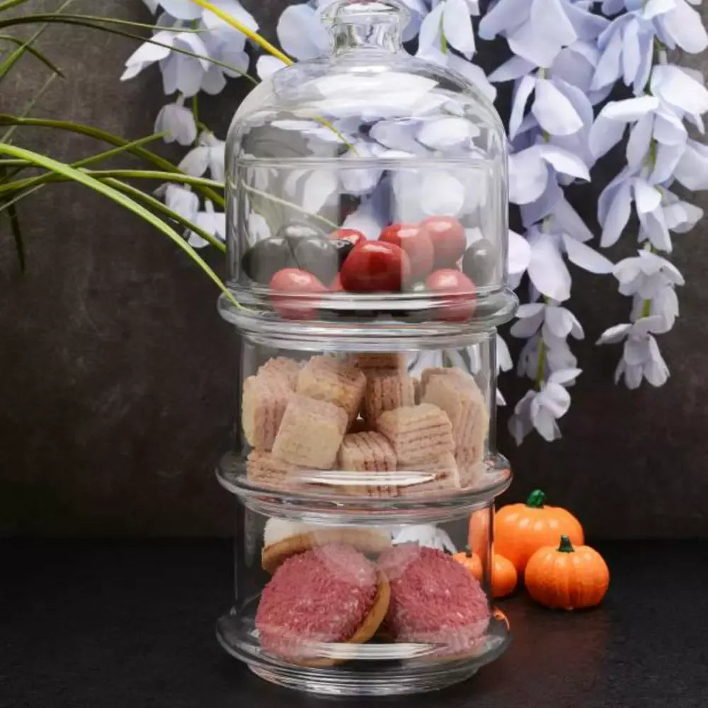 Pasabahce - Villa Patisserie 3 Teilig mit Deckel