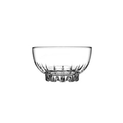 Mousse Glasschalen 4-er Set mit Kunststoffdeckel 270ml
