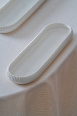 Bianco Linea Servierplatte Oval 28x2cm