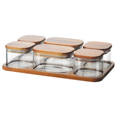 Bricard Akazien Clear Schalenset 7-Teilig