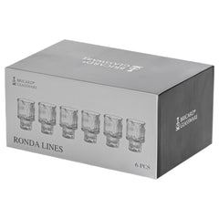 Ronda Lines Trinkglas Set 225 ml