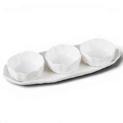 Angles Schalen Set Weiß 4-Teilig