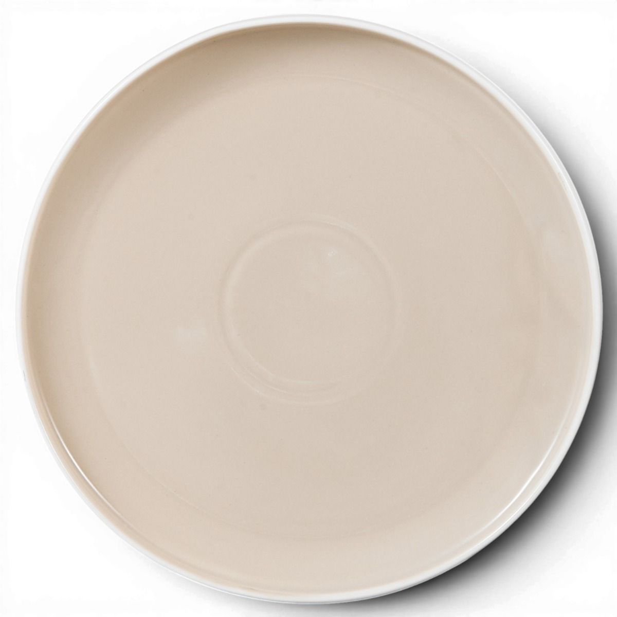 Blanzy Beige-Weiß Geschirrset 27 teilig für 6 Personen