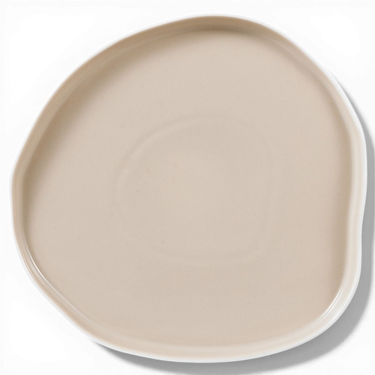 Bonnes Weiß Beige Geschirrset 27 teilig für 6 Personen