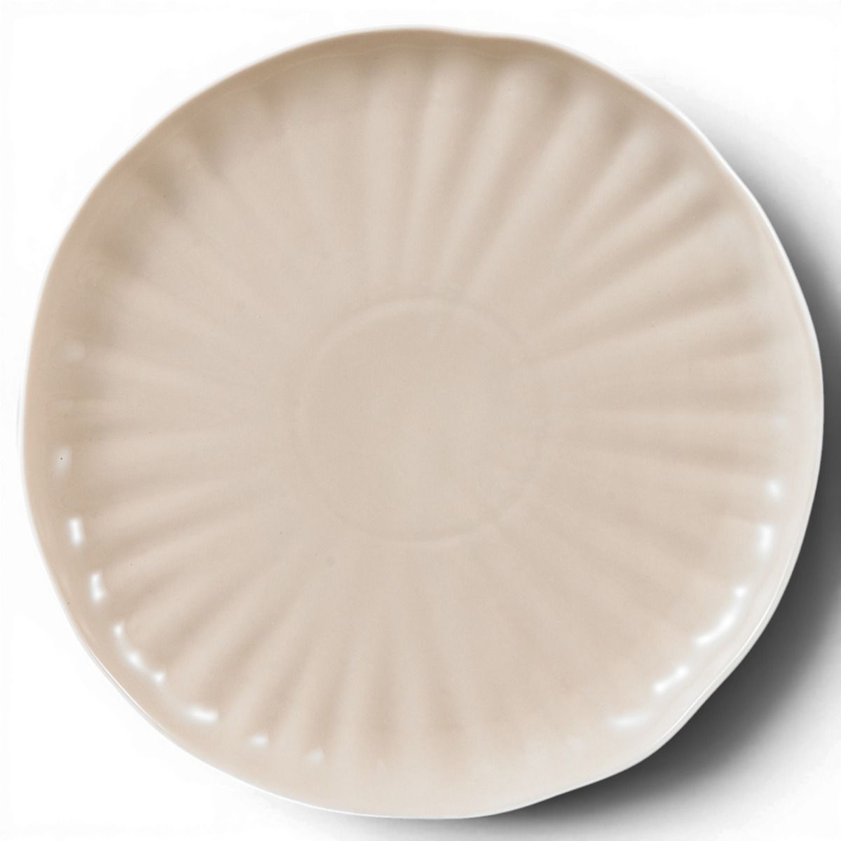 Remy Beige-Weiß Geschirrset 27 teilig für 6 Personen