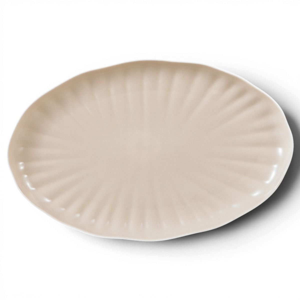 Remy Beige-Weiß Geschirrset 27 teilig für 6 Personen