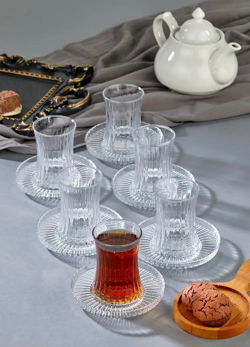Pasabahce Elysia 12 Teilig Teeglas Set 170 ml