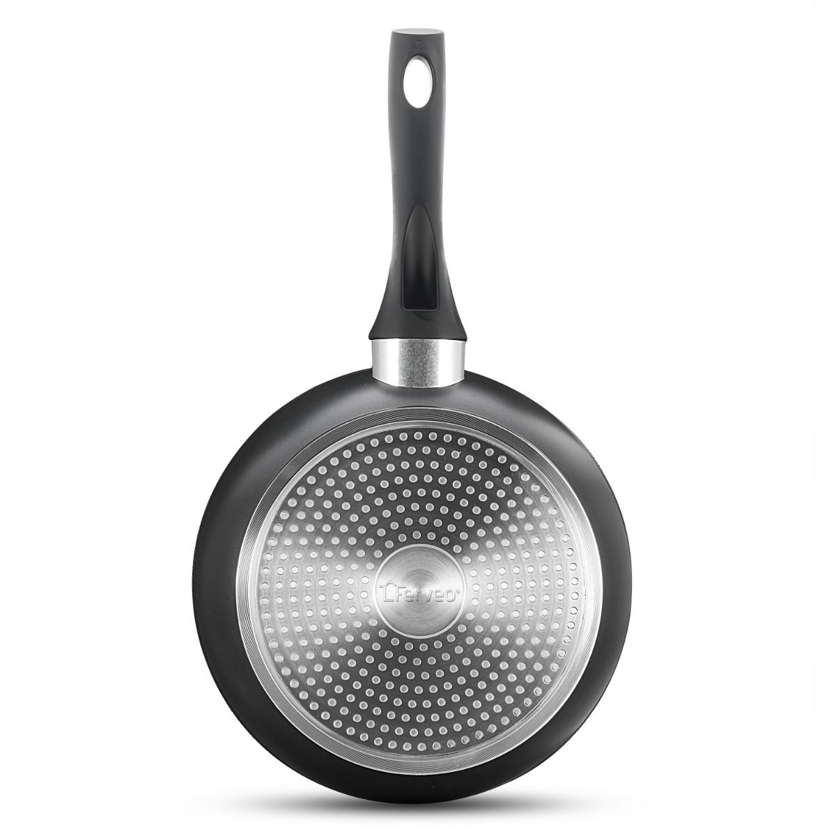 Ferveo Nova Bratpfannen Set Schwarz 3-Teilig