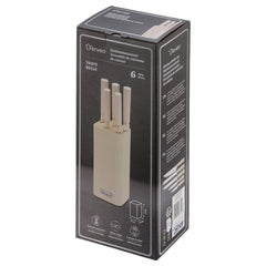 Yadis Küchenmesser Set Beige 6-Tlg.