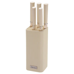 Yadis Küchenmesser Set Beige 6-Tlg.