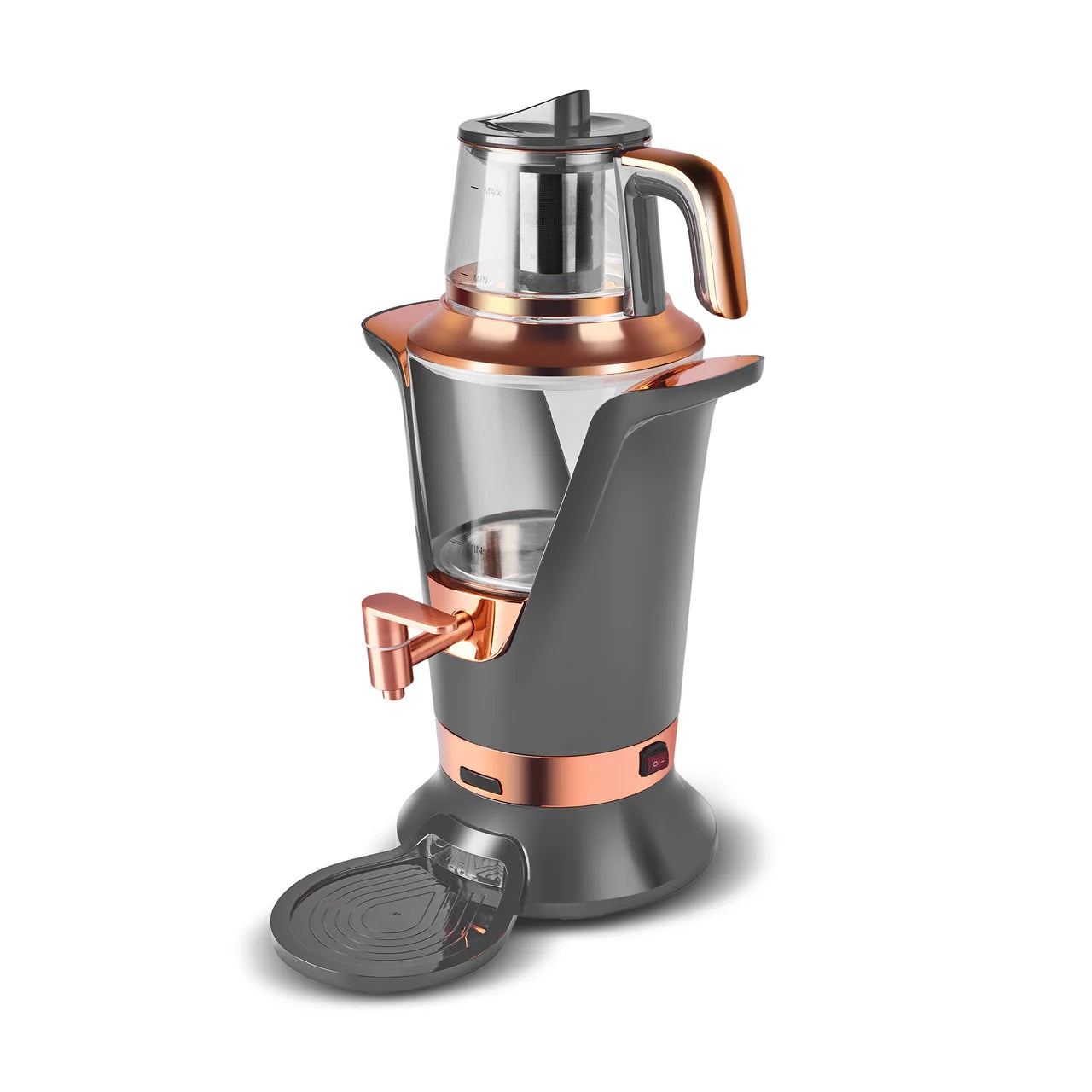 Karaca Semaver Kupfer-Anthrazit