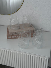 Diamonds 6-er Trinkglas