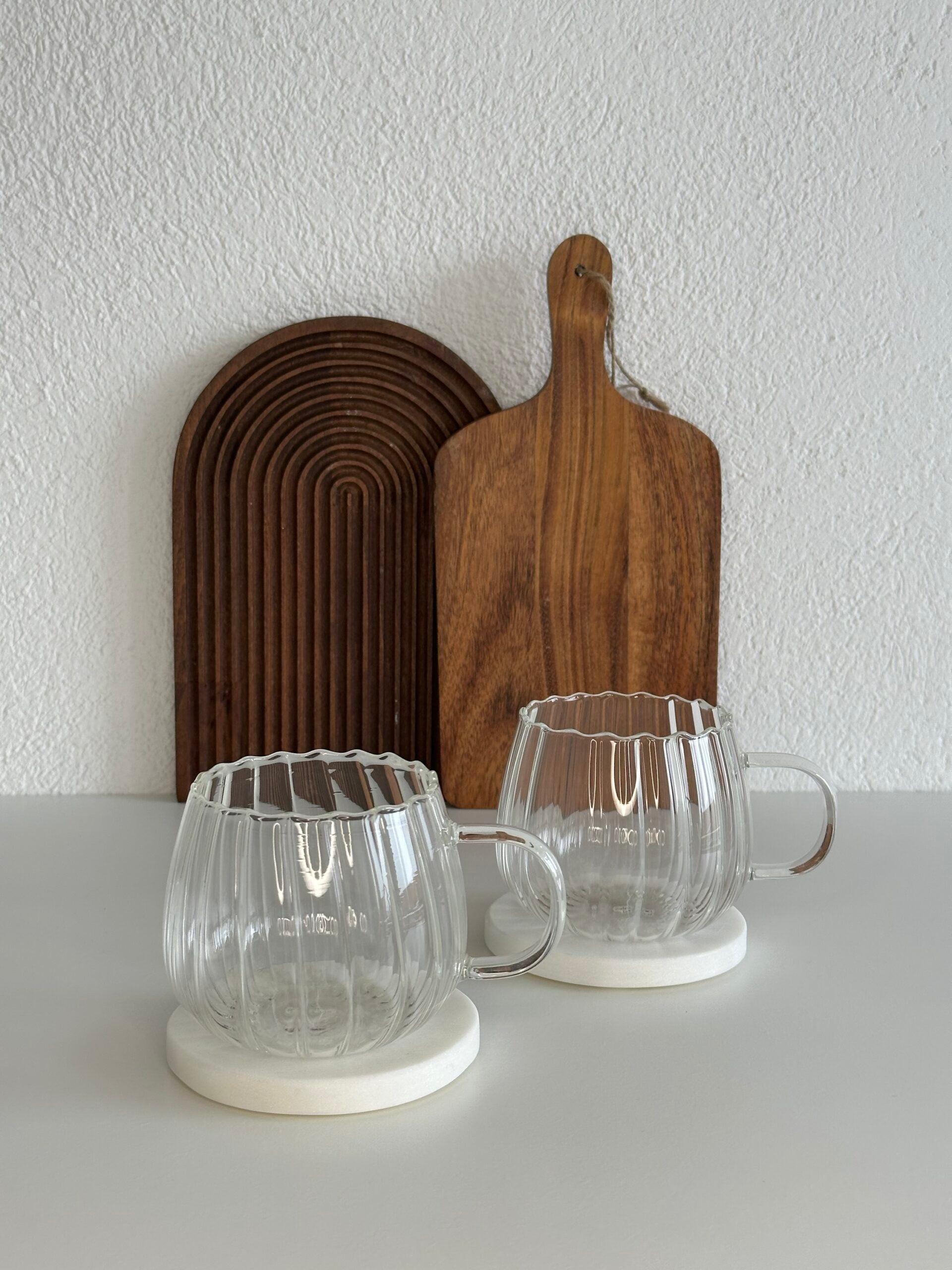 Tea Riffel 2-er Style Glas 350ml