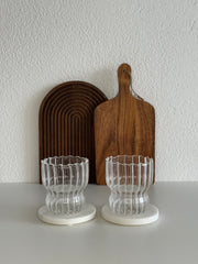 Stripe Riffle 2er Style Glas 300ml