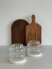 Wave Line 2er Style Glas 350 ml