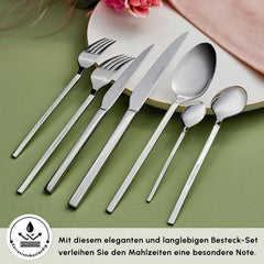 Karaca Pallas Elegance 12-Personen 84-Teiliges Besteckset