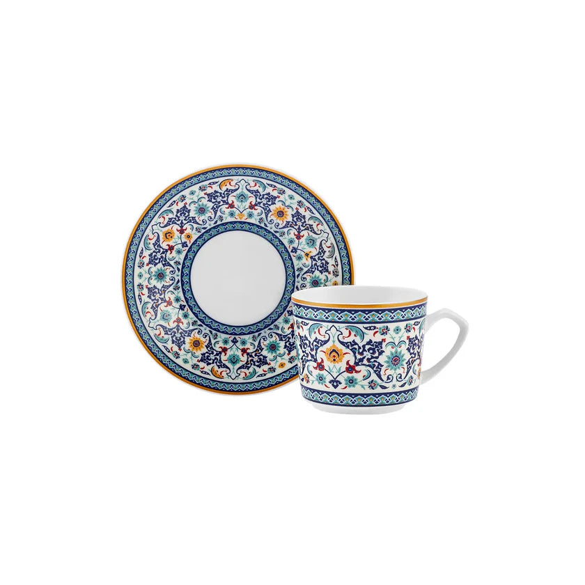 Karaca Beylerbeyi 6 Personen Kaffeetassen Set