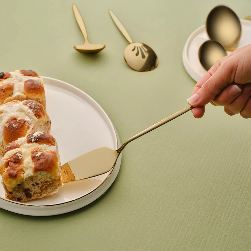 Karaca Orion Matte Gold 7-Teiliges Servierset