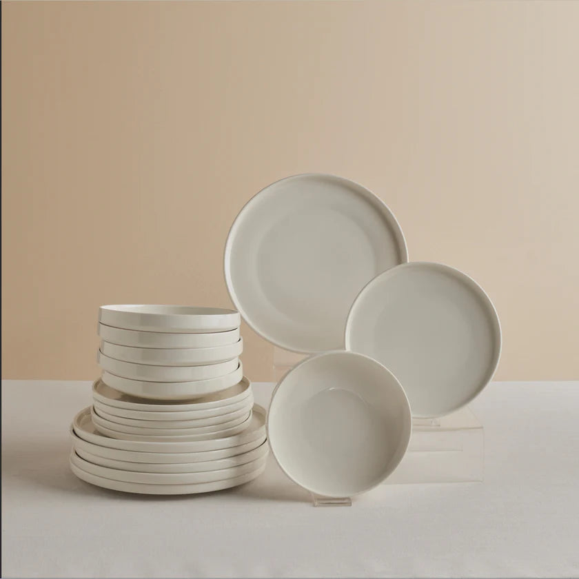 Karaca Stream Bone Felix XL Tafelservice 18-teilig für 6 Personen