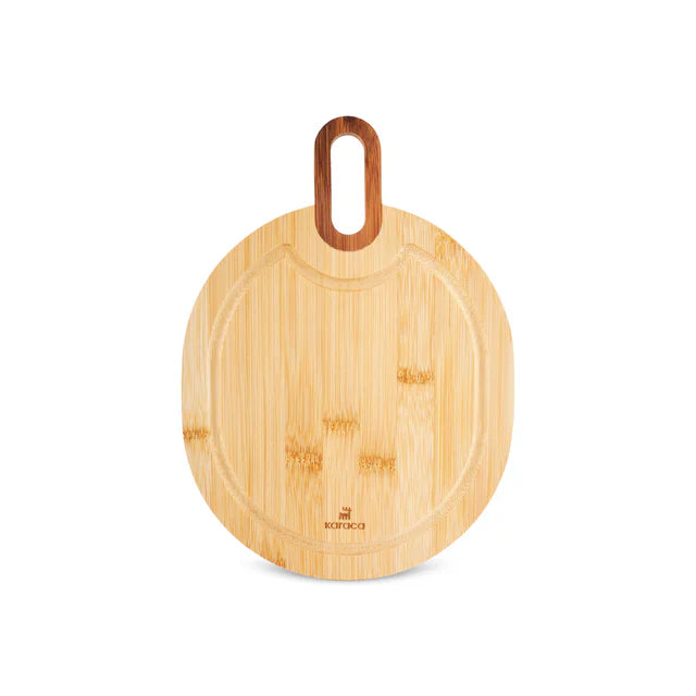 Karaca Ovelcut 2-teiliges Bambus-Schneidebrett-Set