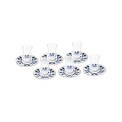 Karaca Iznik 12-teiliges Türkisches Teeset für 6 Personen