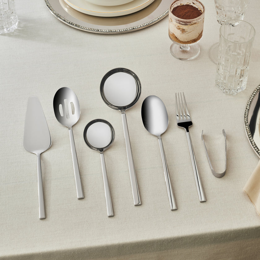 Karaca Nil Elegance Besteckset für 12 Personen, 91 Teilig