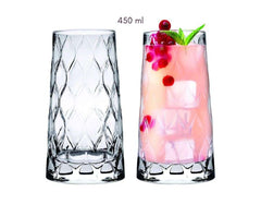Pasabahce Leafy Cocktailglas 4-Teilig 450ml
