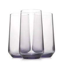 Allegra Lila 3-er Trinkglas Set 470ml