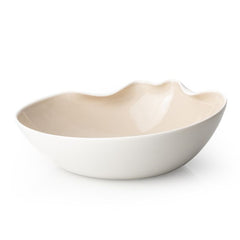 Miramas Weiß Beige Geschirrset 25 teilig für 6 Personen