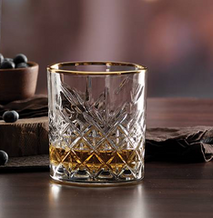Pasabahce - Timeless Golden Touch 4er Trinkglas 345 ml