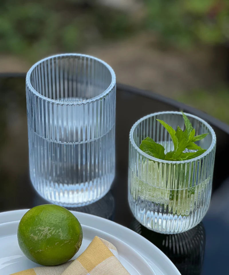 Relief Cyrstal Glas 4er Set 280 ml