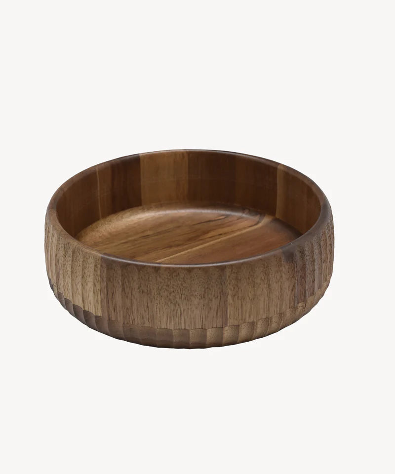 Akazie Stripe L Bowl – Ø22 cm