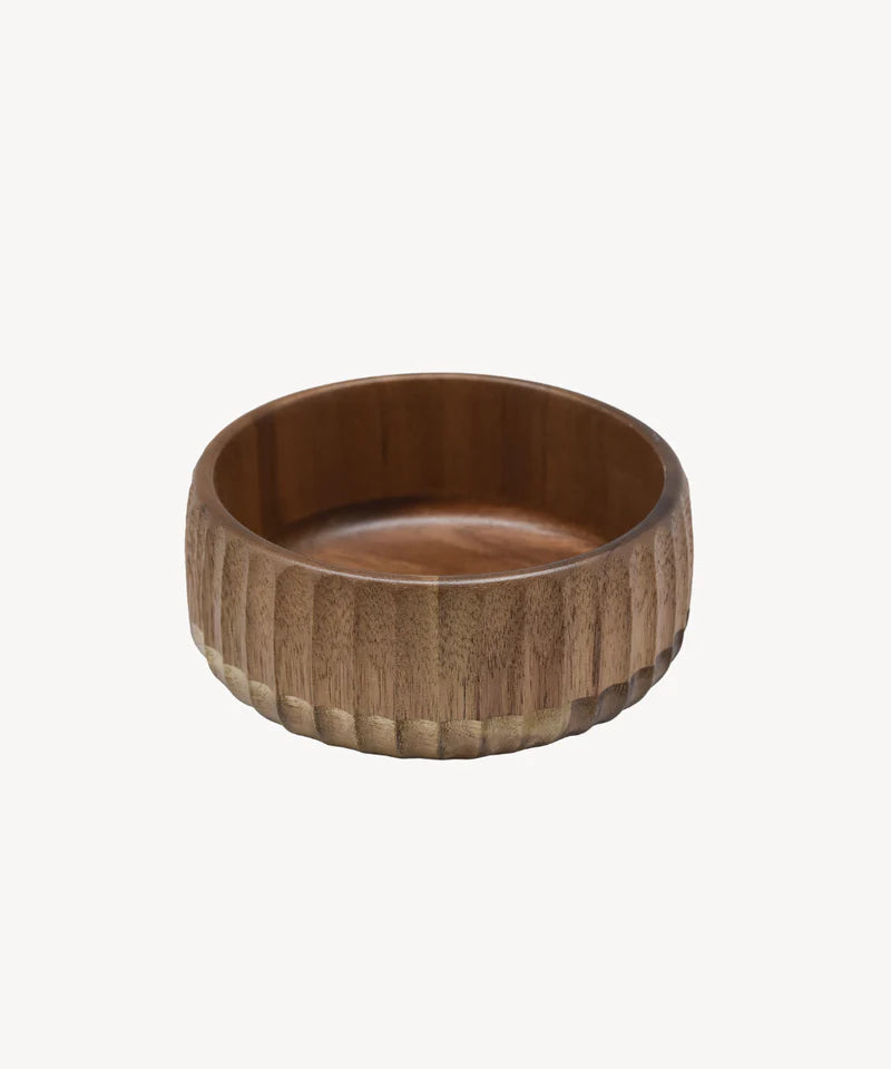 Akazie Stripe M Bowl – Ø19 cm