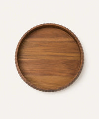 Akazie Stripe Tray Ø30 cm