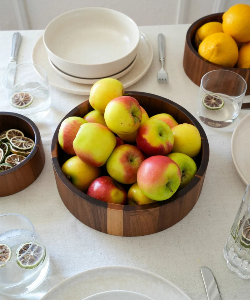 Akazie Flat L Bowl – Ø25 cm