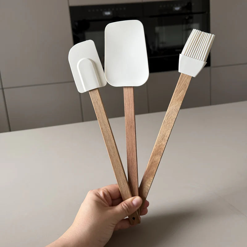 Akazie Küchenutensilien Set 3 Tlg
