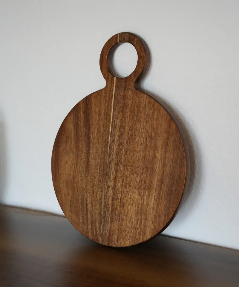 Akazie Platte Rund 35 cm
