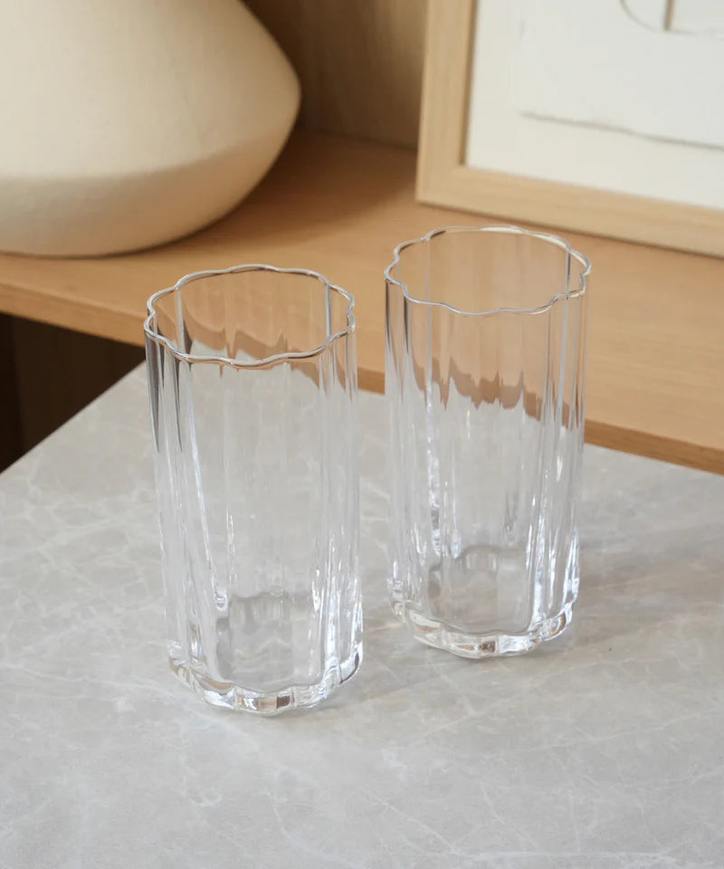 Flower Long Glas 4 Tlg