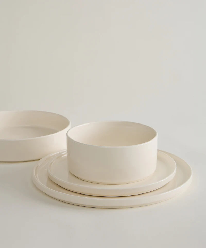 Noa Beige 24 Teilig Geschirrset