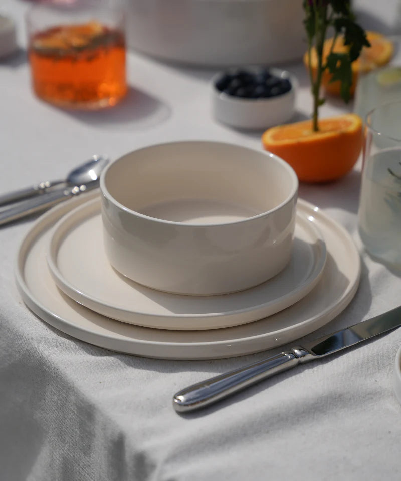 Noa Beige 24 Teilig Geschirrset
