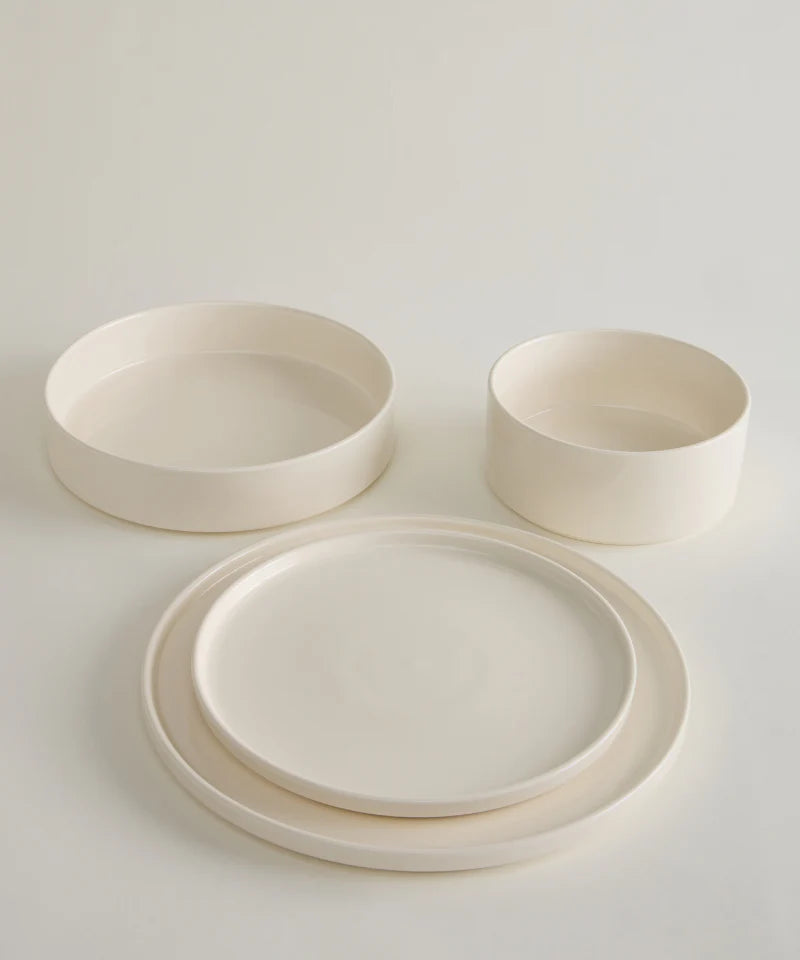 Noa Beige 24 Teilig Geschirrset