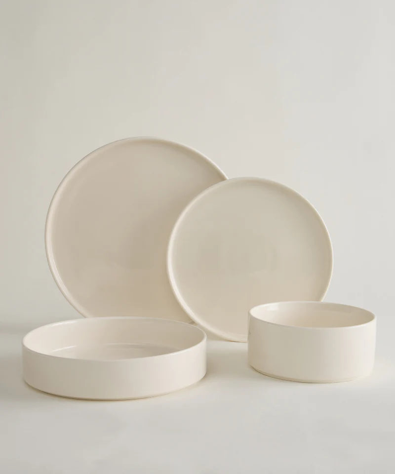Noa Beige 24 Teilig Geschirrset
